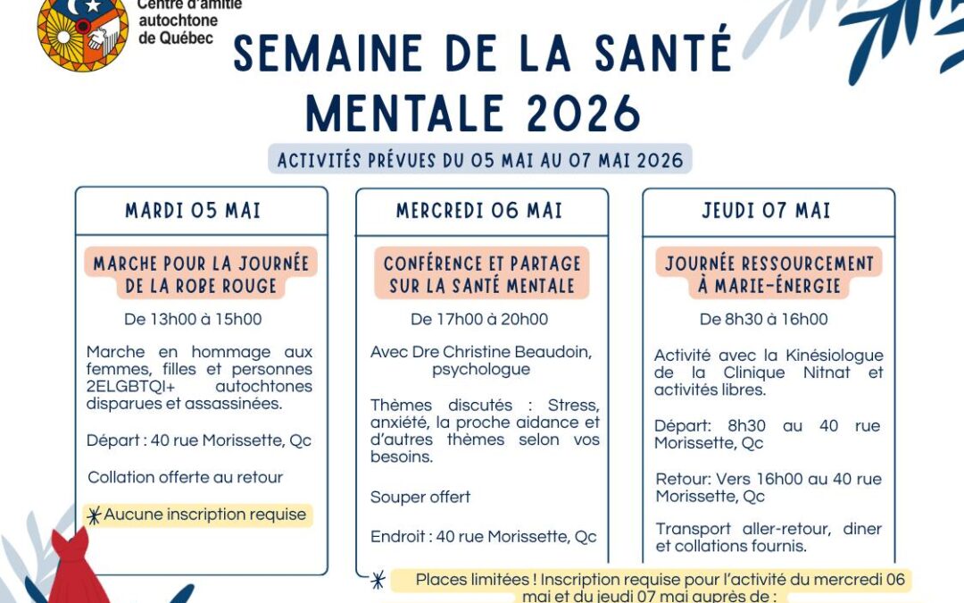 Semaine de la santé mentale